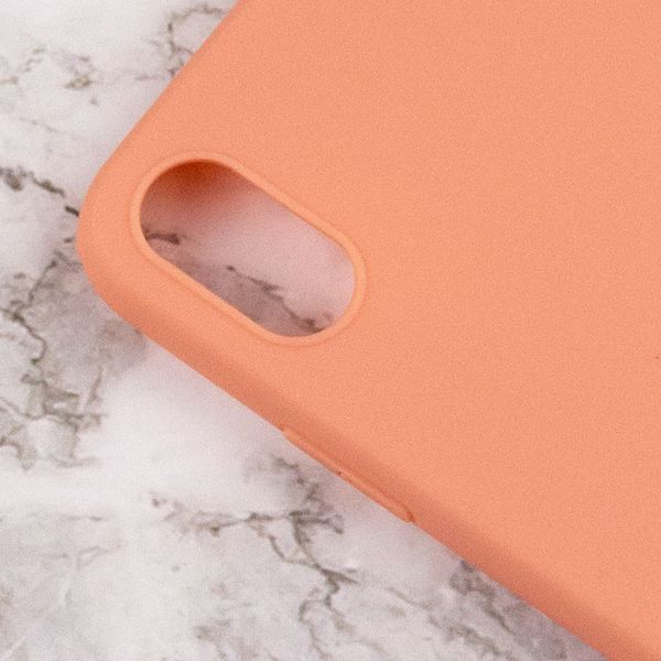 Силіконовий чохол Candy для Apple iPhone XS Max (6.5") Rose Gold 203169 фото