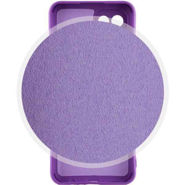 Чохол TPU GETMAN Liquid Silk Full Camera для Samsung Galaxy A05 Фіолетовий / Purple 354281 фото