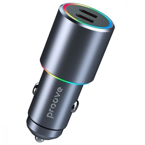 АЗП Proove Double Energy 50W (Type-C + Type-C) (ACDE50022206) Metal gray 329157 фото