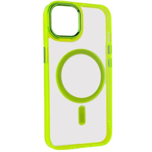 Чохол TPU Iris with MagSafe для Apple iPhone 12 Pro Max (6.7") Жовтий 272106 фото