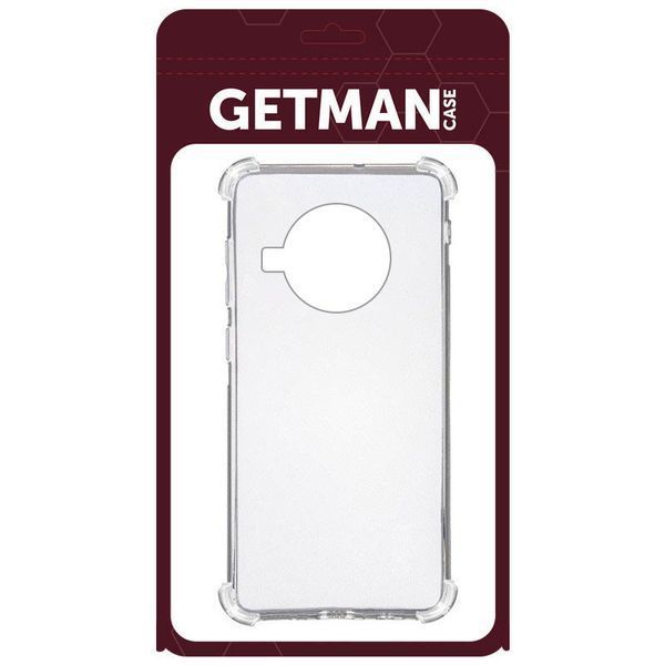 TPU чохол GETMAN Ease logo посилені кути для Xiaomi Mi 10T Lite / Redmi Note 9 Pro 5G Безбарвний (прозорий) 204350 фото