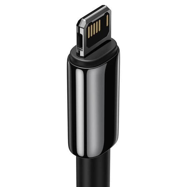 Кабель Baseus Tungsten Gold USB For Lightning 1m (CALWJ-01) Black\Gold 222186 фото