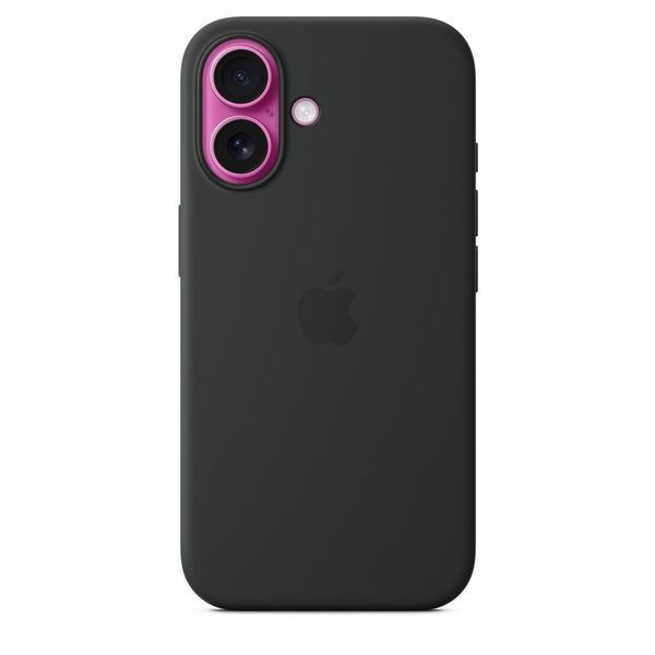 Чохол-накладка Apple iPhone 16 Plus Silicone Case with MagSafe - Black (MYY93) 322319 фото