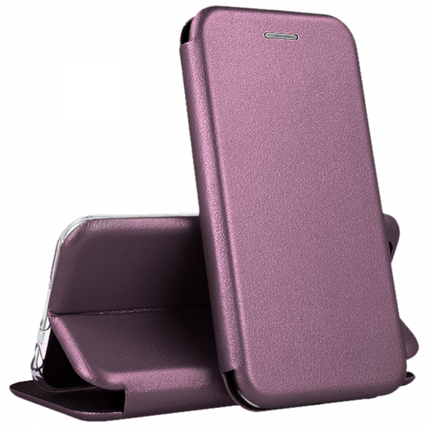 Чохол-книжка Samsung A235 (A23-2022) ориг. (кожа) Burgundy 258567 фото
