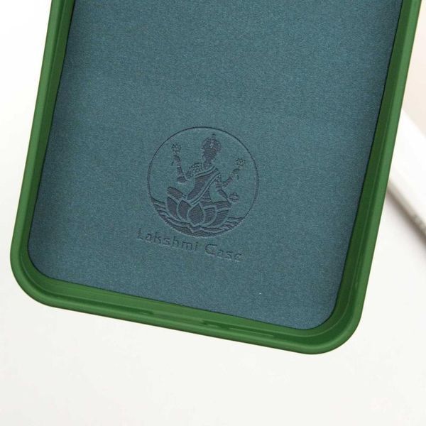 Чохол TPU GETMAN Liquid Silk Full Camera для Samsung Galaxy S24+ Зелений / Dark green 397604 фото