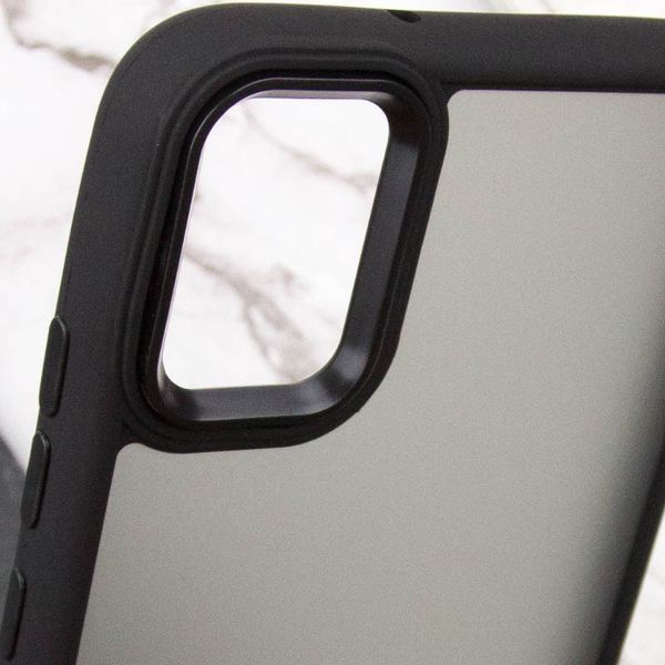 Чохол TPU+PC Lyon Frosted для Samsung Galaxy A06 Black 323243 фото