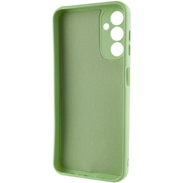 Чохол TPU GETMAN Liquid Silk Full Camera для Samsung Galaxy M34 5G Зелений / Pistachio 397141 фото