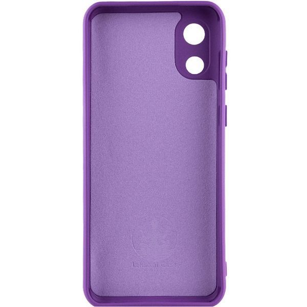 Чохол Silicone Cover Lakshmi Full Camera (A) для Samsung Galaxy A03 Core Фіолетовий / Purple 248684 фото