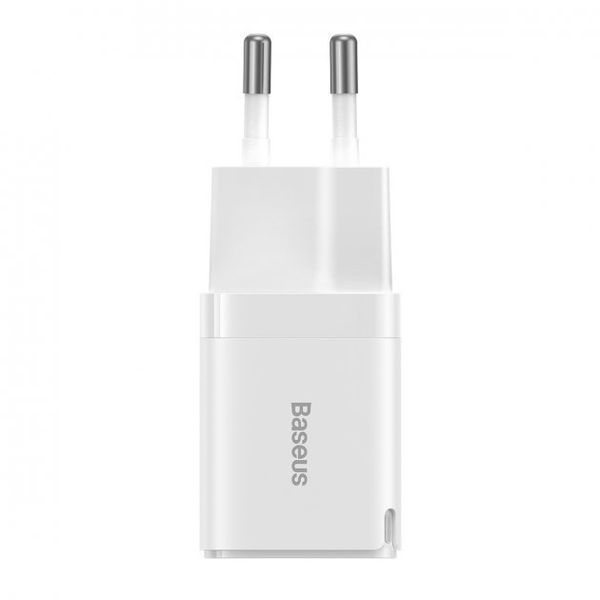 Зарядний Пристрій Baseus GaN3 Fast Charger 30W (CCGN010102) (1 Type-C) White 255178 фото