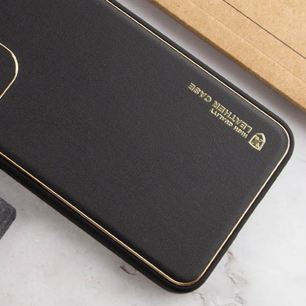 Шкіряний чохол Xshield для Xiaomi 14 Pro Чорний / Black 286008 фото