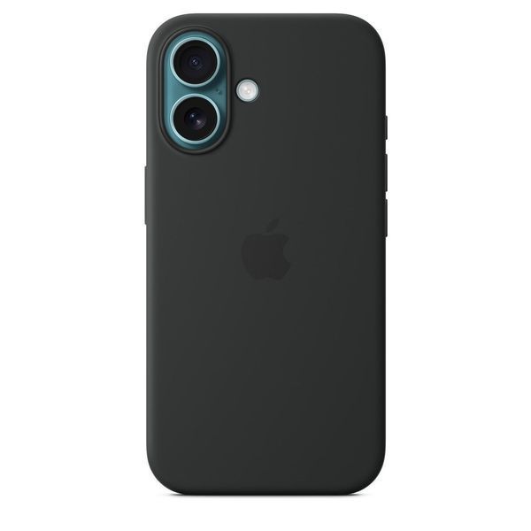 Чохол-накладка Apple iPhone 16 Plus Silicone Case with MagSafe - Black (MYY93) 322319 фото