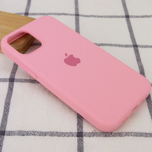 Чохол Silicone Case Full Protective (AA) для Apple iPhone 15 Pro Max (6.7") Рожевий / Light pink 276417 фото