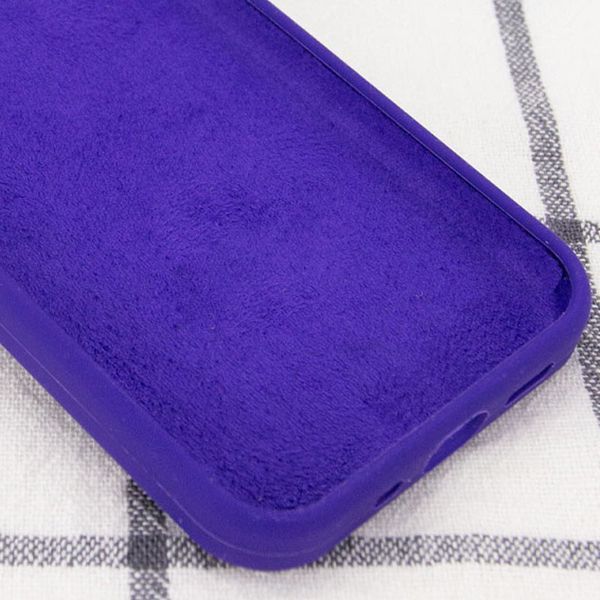Чохол Silicone Case Full Protective (AA) NO LOGO для Apple iPhone 12 Pro Max (6.7") Фіолетовий / Ultra Violet 321183 фото