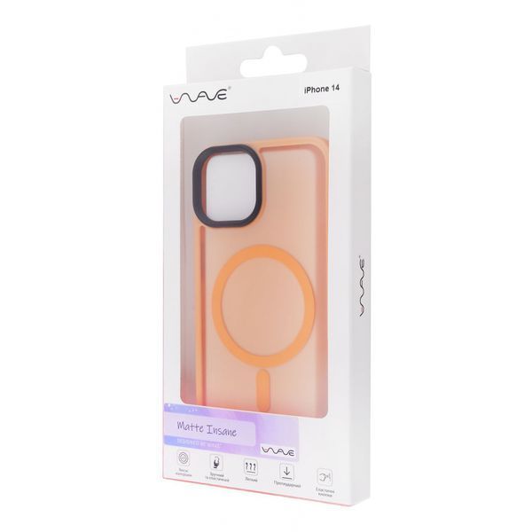 Чохол WAVE Matte Insane Case with Magnetic Ring iPhone 14 deep purple 331697 фото