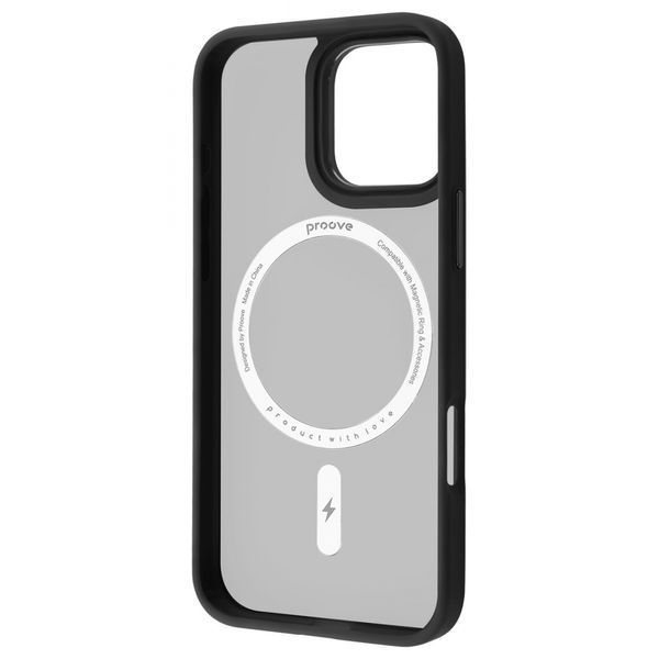 Чохол Proove Essence Case with Magnetic Ring iPhone 16 Pro black (PCECIP16P002) 338948 фото