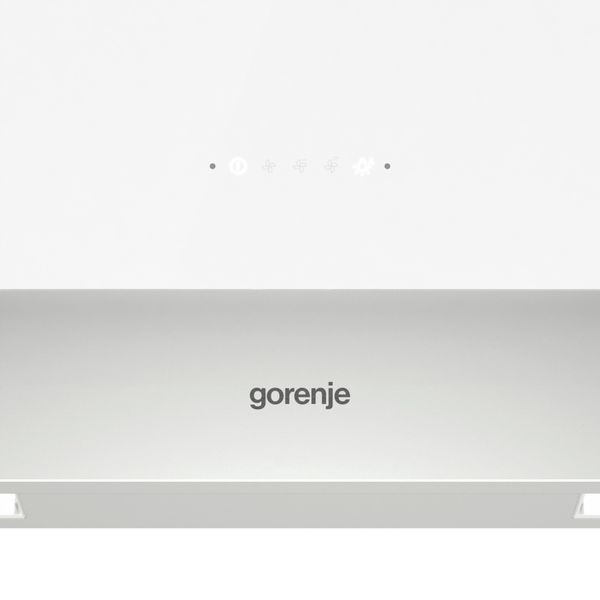 Витяжка Gorenje похила, 60см, 650м.куб/год, білий (WHI6SYW) 375450 фото
