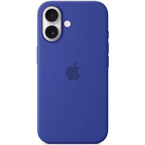 Чохол Silicone case (AAA) full with Magsafe and Animation для Apple iPhone 16 Plus (6.7") Ultramarine 323965 фото