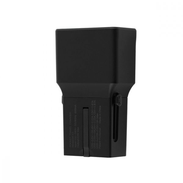 Travel Adapter Yesido MC17 Type-C 20W (UK/EU/US/AUS) black 331753 фото