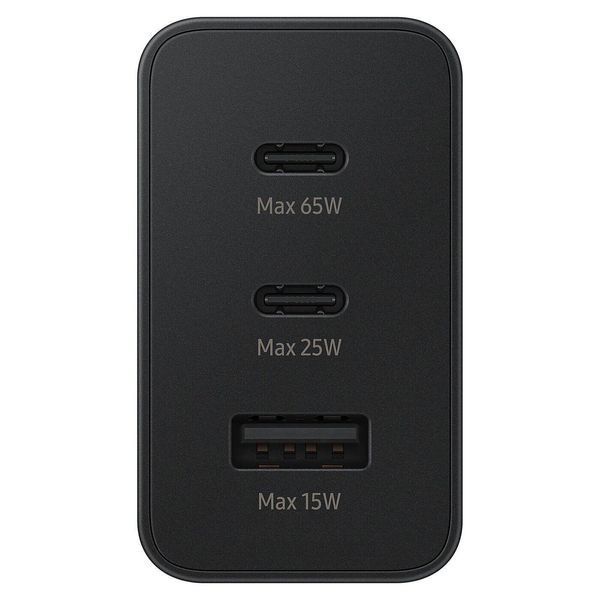 Зарядний Пристрій Samsung 65W EP-T6530NBEGRU Power Adapter Black 249857 фото