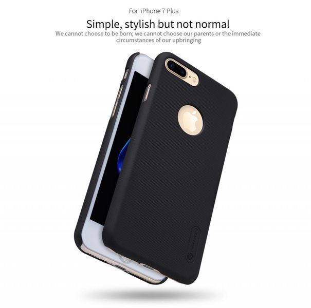 Чохол Nillkin Matte для Apple iPhone 7 plus / 8 plus (5.5") (+ плівка) Чорний 246394 фото