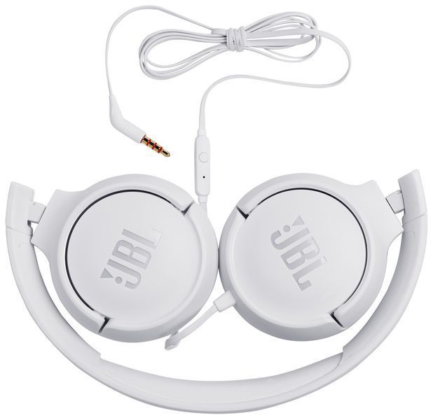 Навушники JBL T500 (JBLT500WHT) White 128486 фото