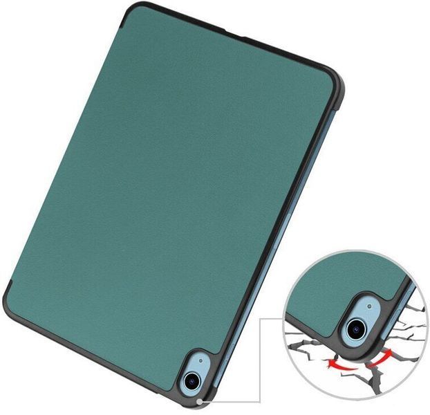 Чохол-книжка iPad 10.9 10Gen 2022 BeCover Smart Case (709191) Dark Green 327941 фото
