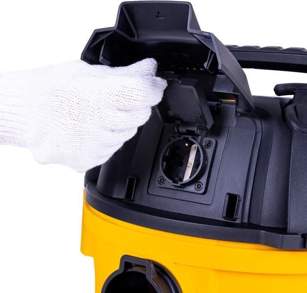 Пилосос професійний DeWalt 1050Вт 15кПа контейнер 20л 6.2кг 390011 фото
