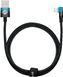 Кабель Baseus MVP 2 Elbow-shaped Fast Charging Data USB кабель USB To IP 2.4A 1m (CAVP000021) Black/Blue 260579 фото 1