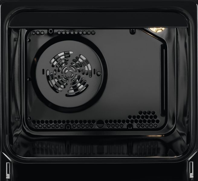 Плита Electrolux комбінована, 57л, 50x60см, дисплей, конвекція, чавун, білий (LKK520211W) 375951 фото
