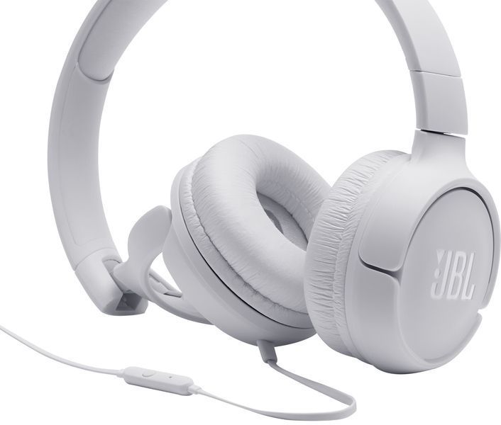Навушники JBL T500 (JBLT500WHT) White 128486 фото