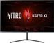 Монiтор TFT ACER 27" KG270X1bmiipx (UM.HX0EE.108) IPS FHD 200Hz 2*HDMI DP MM Black 380551 фото 1
