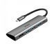 WIWU Alpha USB-C Hub 5-in-1 USB-C To HDMI,1xType-C, 3xUSB3.0 Adapter - Space Gray (A531H) 217291 фото 1