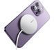 Бездротовий зарядний пристрій Baseus Simple Mini3 Magnetic Wireless Charger 15W CCJJ040012 Silver 272540 фото 5