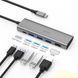 WIWU Alpha USB-C Hub 5-in-1 USB-C To HDMI,1xType-C, 3xUSB3.0 Adapter - Space Gray (A531H) 217291 фото 2