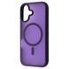 Чохол WAVE Matte Insane Case with Magnetic Ring iPhone 16 deep purple 335169 фото 1
