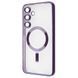 Чохол WAVE Metal Color Case with Magnetic Ring Samsung Galaxy S24 FE deep purple 337330 фото 1