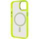 Чохол TPU Iris with MagSafe для Apple iPhone 12 Pro Max (6.7") Жовтий 272106 фото 4