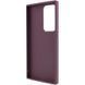 TPU чохол Bonbon Metal Style для Samsung Galaxy S24 Ultra Бордовий / Plum 284981 фото 3