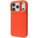 Чохол Kajsa Snake Pattern with Magnetic Ring iPhone 17 Pro orange 400149 фото 1