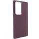 TPU чохол Bonbon Metal Style для Samsung Galaxy S24 Ultra Бордовий / Plum 284981 фото 1