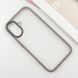 TPU+PC чохол Metal Buttons для Apple iPhone 16 (6.1") Сірий 318259 фото 3
