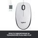 Миша LOGITECH Mouse M100 Білий - USB - AKOYA HANGTAB BOX M100 306860 фото 5