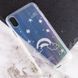 TPU+Glass чохол Aurora Space для Apple iPhone XS Max (6.5") Райдуга 205571 фото 2