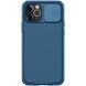 Карбонова накладка Nillkin Camshield (шторка на камеру) для Apple iPhone 13 Pro Max (6.7") Синій / Blue 217621 фото 1