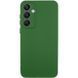 Чохол TPU GETMAN Liquid Silk Full Camera для Samsung Galaxy S24+ Зелений / Dark green 397604 фото 1