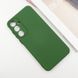 Чохол TPU GETMAN Liquid Silk Full Camera для Samsung Galaxy S24+ Зелений / Dark green 397604 фото 2
