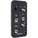 Чохол TPU Toys Case для Xiaomi Redmi 12C / Poco C55 Black / Always Happy 326447 фото 1