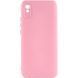 Чохол TPU GETMAN Liquid Silk Full Camera для Xiaomi Redmi 9A Рожевий / Pink 340704 фото 1