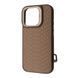 Чохол Kajsa Snake Pattern with Magnetic Ring iPhone 16 Pro Max desert titanium 360169 фото 1