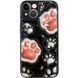 TPU+PC чохол Prisma Plushie для Apple iPhone 14 (6.1") Paws 342501 фото 2
